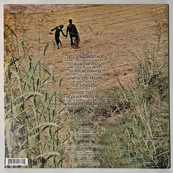 Al Green NEW SEALED Lets Stay Together Vinyl LP Fat Possum Records 2009 - Picture 2 of 2